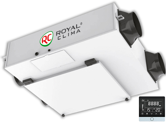 Вентустановка Royal Clima Soffio Uno RCS-500-U 4.0 с рекуператором